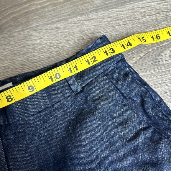 Kate Spade Women’s High Rise Curvy Straight Leg Ankle Jeans in Dark Blue Sz 00 - Picture 7 of 11